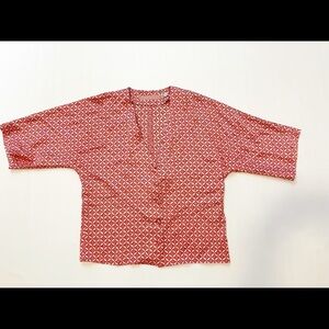 paul alexander 100% silk blouse size 8